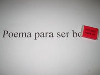 poema para ser borrado cortesia nel amaro courtesy from the artist to klauss van damme all rights reserved vegap